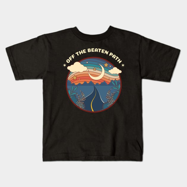 Off the Beaten Path Kids T-Shirt by Brindle & Bale